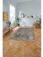 Dijital Sade Modern Dekoratif Yıkanabilir Kaymaz Yolluk Mutfak Salon Halısı, Sade-82-Vizon, 4