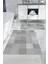 Dijital Baskılı Yıkanabilir Kaymaz Kilim Görünümlü Banyo Paspası Klozet Takımı, Klozet-88-Gri, 2