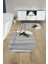 Dijital Baskılı Yıkanabilir Kaymaz Taş Desenli Oval Banyo Paspası Klozet Takımı, Klozet-68-Gri, 4