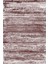 Dijital Baskılı Kaymaz Taban Yıkanabilir Sade Çizgili Modern Üçlü Yatak Odası, Yo-Sade-102-Bordo, 2
