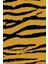 Dijital Baskılı Kaymaz Yıkanabilir Modern Leopar Çizgili Üçlü Yatak Odası, Yo-Modern-144-Sarı, 2
