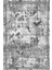 Dijital Kaymaz Yıkanabilir Modern Çerçeveli Kesik Desenli Üçlü Yatak Odası, Yo-Modern-176-Gri, 2