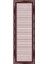 Baskılı Kaymaz Yıkanabilir Çerçeveli Sade Klasik Modern Üçlü Yatak Odası,Yo-Çerçevelı-120-Bordo, 3