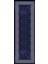 Baskılı Kaymaz Yıkanabilir Çerçeveli Kenar Motif Modern Üçlü Yatak Odası,Yo-Çerçevelı-129-Lacıvert, 3
