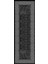 Baskılı Kaymaz Yıkanabilir Çerçeveli Kenar Motif Modern Üçlü Yatak Odası,Yo-Çerçevelı-129-Antrasıt, 3
