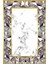 Dijital Baskılı Kaymaz Yıkanabilir Mermer Desenli Modern Üçlü Yatak Odası, Yo-Mermer-71-Gold, 2