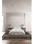 Baskılı Kaymaz Yıkanabilir Çerçeveli Kenar Motif Modern Üçlü Yatak Odası,Yo-Çerçevelı-129-Kahve, 1