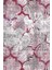 Dijital Baskılı Kaymaz Yıkanabilir Modern Kupa Desenli Üçlü Yatak Odası, Yo-Modern-206-Pembe, 2