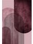 Dijital Baskılı Kaymaz Yıkanabilir Modern Sade Desenli Üçlü Yatak Odası, Yo-Modern-165-Pembe, 2