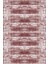 Dijital Kaymaz Yıkanabilir Modern Kesik Zigzag Desenli Üçlü Yatak Odası, Yo-Modern-205-Bordo, 2