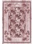 Dijital Baskılı Kaymaz Yıkanabilir Modern Çiçek Motifli Üçlü Yatak Odası, Yo-Modern-209-Pembe, 2