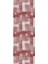 Baskılı Kaymaz Yıkanabilir Patchwork Çizgili Modern Üçlü Yatak Odası, Yo-Patchwork-33-Pembe, 3