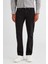 Erkek Regular Fit Pantolon - Siyah 3
