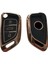 Bmw Tipli Kd Keydiy NB29 Uyumlu Kumanda Anahtar Kılıfı Oto Anahtarlık Siyah Gold 4