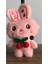 Sevimli Tavşan Peluş Oyuncak Pofidik Anahtarlık Uyku Arkadaşı Hediyelik 12 cm 1