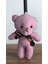 Sevimli Ayıcık Peluş Oyuncak Anahtarlık Uyku Arkadaşı Hediyelik 12 cm 1