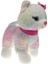 Peluş 30 cm Pembe Tokalı Kedi PL62555 2