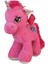 Peluş Boynuzlu At 45 cm Pembe 1