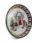 Edinburgh Haven Desenli Yuvarlak Metal Tepsi, 31,5 cm 2