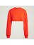 By Stella Mccartney Truecasuals Cropped Sportswear Kadın Sweatshirt 5