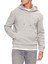 Erkek Kapüşonlu Fermuarlı Sweatshirt - Gri 1