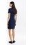 Kadın Varsity Graphic Polo Elbise - Lacivert 2