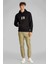 Erkek Ck Box Kapüşonlu Sweatshirt - Siyah 2