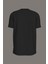 Erkek Woven Label T-Shirt - Siyah 2