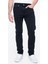 Erkek Tapper Slim Jeans - Siyah 1