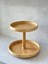 Bambu Iki Katlı Döner Stand ( 30X25CM) 2