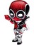 Marvel Deadpool Charm | 925 Ayar Gümüş 1