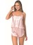 Somon Saten Babydoll Şort Takımı 1