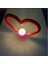 Kırmızı Kalp Mumluk, Hediye, Tea Light, Candle 15cm 3