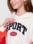 Kız Çocuk Çok Renkli Vintage Soft Logo Fransız Havlu Kumaşı Sweatshirt 2