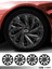 Kia 14 Inç Jant Kapağı Amblemli Piano Black (4 Adet) 216 Mcvl-2 1