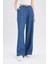 Pull On Wide Leg Yüksek Bel Uzun Tensel Yıkamalı Pantolon D8239AX25SM 1