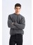 Relax Fit Bisiklet Yaka Triko Kazak E8390AX24CW 4