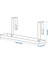 Dolap Kapağı Havlu Askısı Havluluk 26 cm RD060 4
