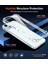 Iphone 14 Plus Kılıf Köşe Korumalı Darbeye Dayanıklı Antişok Şeffaf Silikon Kapak + 9h Ekran Koruyucu Cam 2in1 Set 3