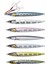 3D Slim Jig Minnow 16 cm 120 gr Green Mackerel Php 1