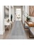 Dijital Baskı Modern Salon Mutfak Koridor Halısı Kaymaz Taban Gri 4006 2