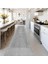 Dijital Baskı Modern Salon Mutfak Koridor Halısı Kaymaz Taban Gri 4006 3