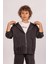 Good Vibes Gabardin Kapüşonlu Fermuarlı Erkek Çocuk Sweatshirt 3