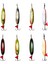 Effzett Standard Spoon Slim 9.5 cm 32 gr Sinking Kaşık Black/orange Uv 1