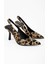 Kadın Floe Leopar Tüylü Stiletto 3