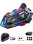 Y20 Max Motorsiklet Intercom Su Geçirmez Kask 2 Kişi Telsiz Bağlantılı Intercom Rgb Intercom 1