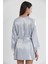 Pierre Cardin 2490 Bayan Sabahlıklı Saten Şort Takım 3