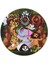 36 Parça, 42CM Çapında 3mm Ahşap Üstüne Hayvan Temalı Puzzle 4