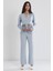 Moon Wear P5040 Kadın Penye Gecelik Sabahlık 5