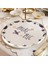 Lublın Porselen Pizza Tabağı 33X33X1.6 cm Lacivert 5